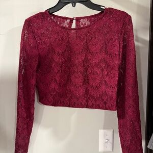 Red homecoming dress